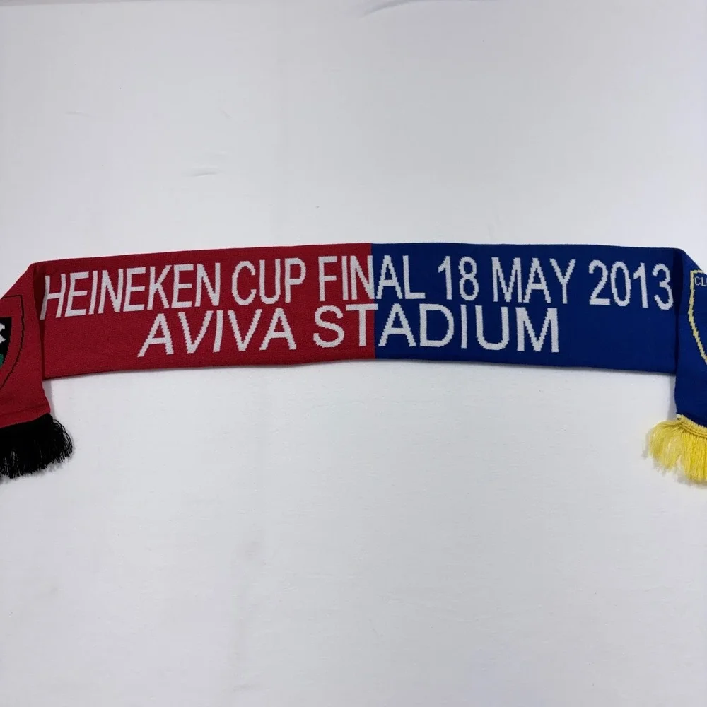 RUGBY Heineken Cup FINAL 2013 SCARF Clermont Auvergne Aviva Stadium Ireland‎ Fan